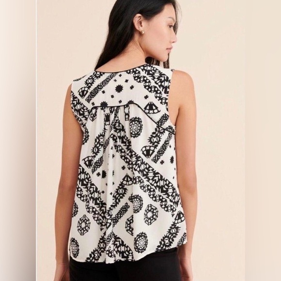 ANTHROPOLOGIE Silk Blouse - Picture 2 of 6